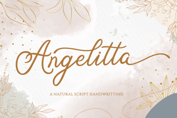 Angelitta: A Handwritten Font for Elegant and Charming Design