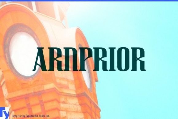Arnprior: A Modular Display Font for Striking Visuals