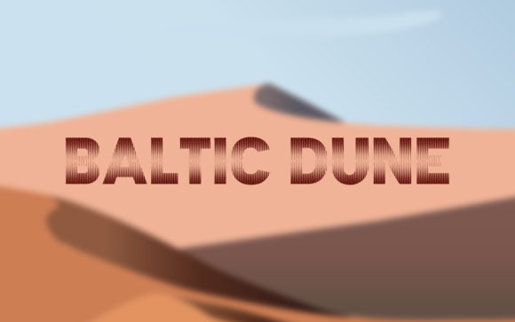 Baltic Dune: A Creative Font for Bold Ideas