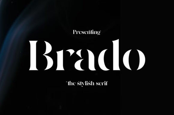 Brado: The High-Contrast Serif for Bold Branding