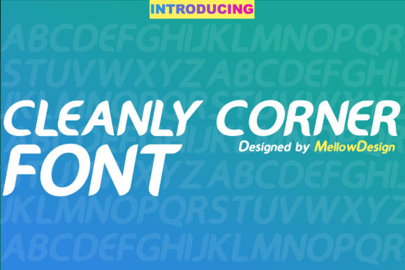 Cleanly Corner: A Typeface That Flows With Purpose