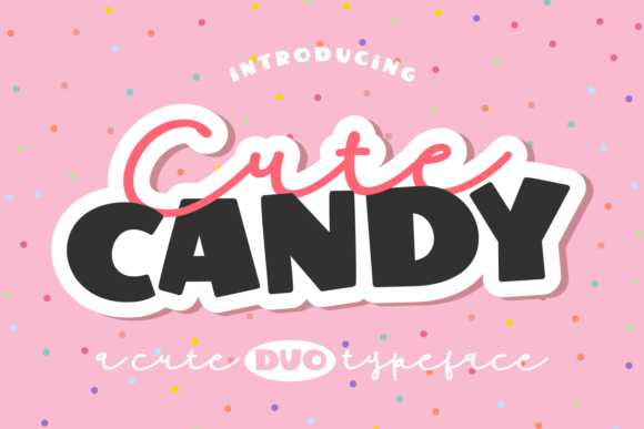 Cute Candy: A Creative Font for Modern Designers