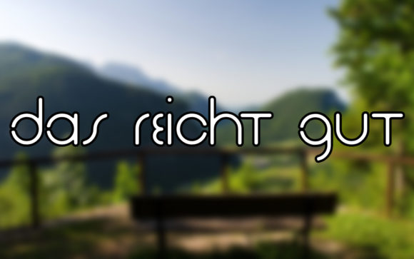 Das Reicht Gut: A Font That Flows with Creative Energy