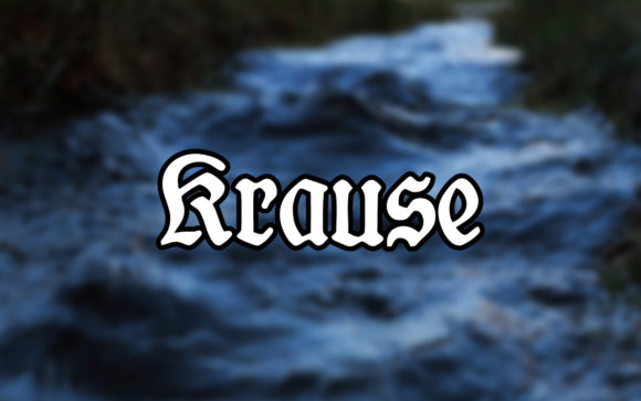 Exploring the Krause Font: A Modern Blackletter Typeface