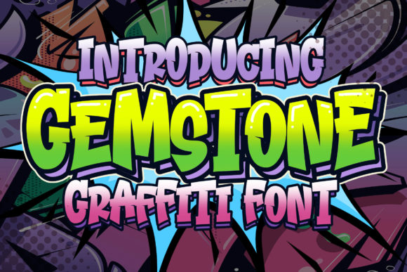 Gemstone: A Cool, Urban Display Font for Modern Creators