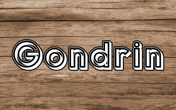 Gondrin: Crafting a Futuristic Edge in Modern Typography