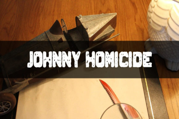 Johnny Homicide: The Shredded Display Typeface