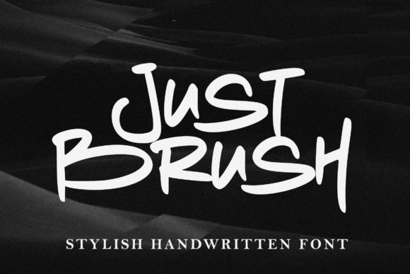 Just Brush: The Graffiti Font That Brings Raw Energy to Your Projects
