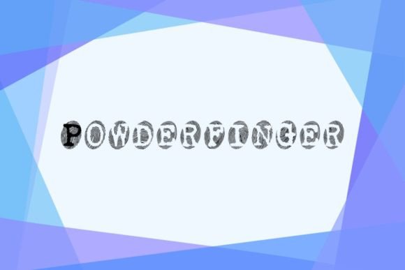 Powderfinger: A Display Font with Vintage Soul