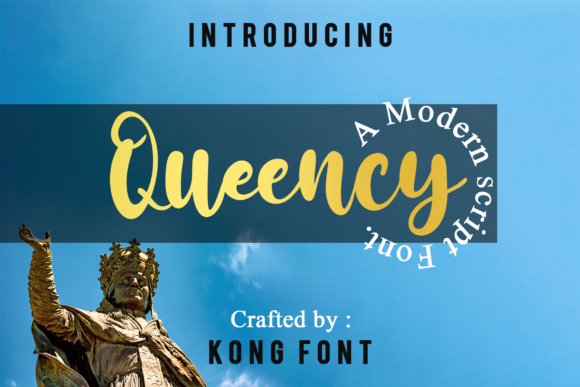 Queency: A Playful Handwritten Font for Modern Creatives
