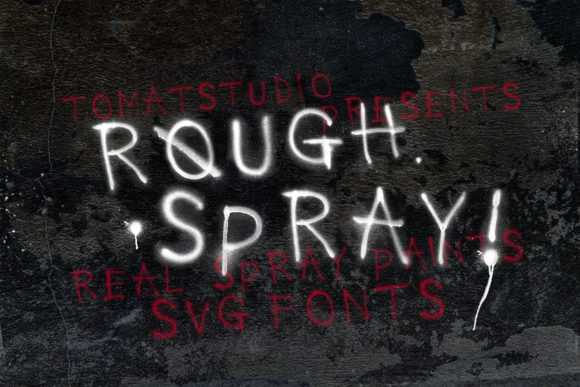 Rough Spray: Capturing the Grit of Street Art in Your Designs