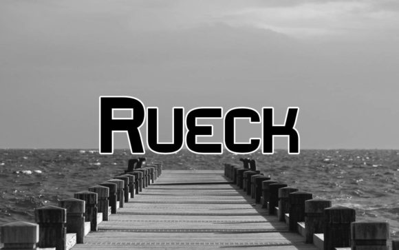 Rueck: The Bold Typeface for Sci-Fi and Big Ideas
