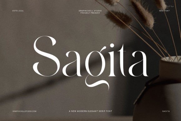 Sagita: The Premium Ligature Serif for Modern Branding