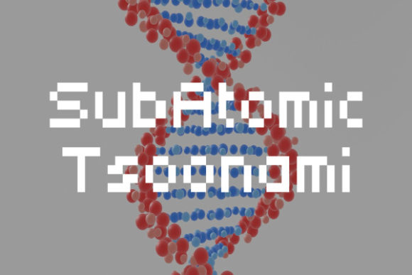 Subatomic Tsoonami: A Classic Display Font for Timeless Design