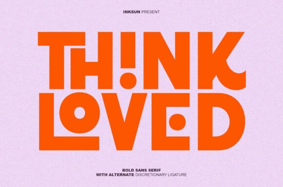 Think Loved: Bold Geometry for Modern Brands