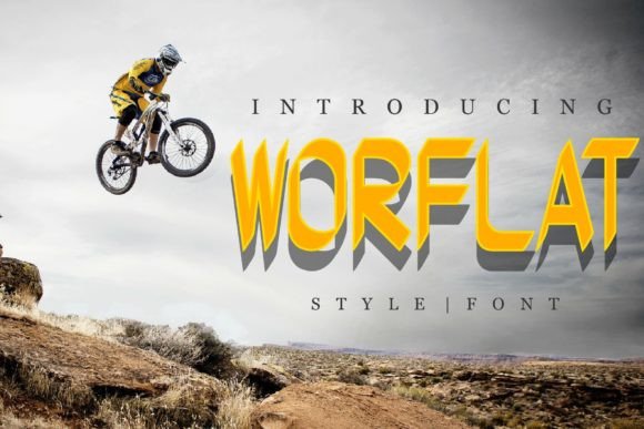 Worflat: A Playful Handwritten Font for Modern Designers